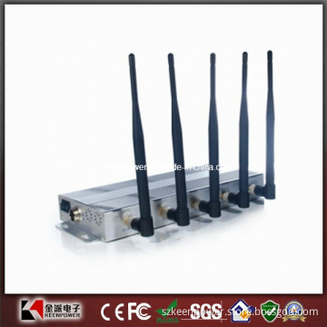 New 5 Bands Cell Phone Jammer WiFi Jammer